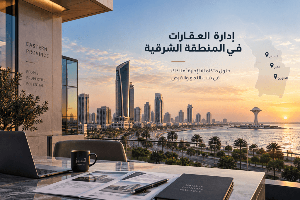 إدارة العقارات في المنطقة الشرقية