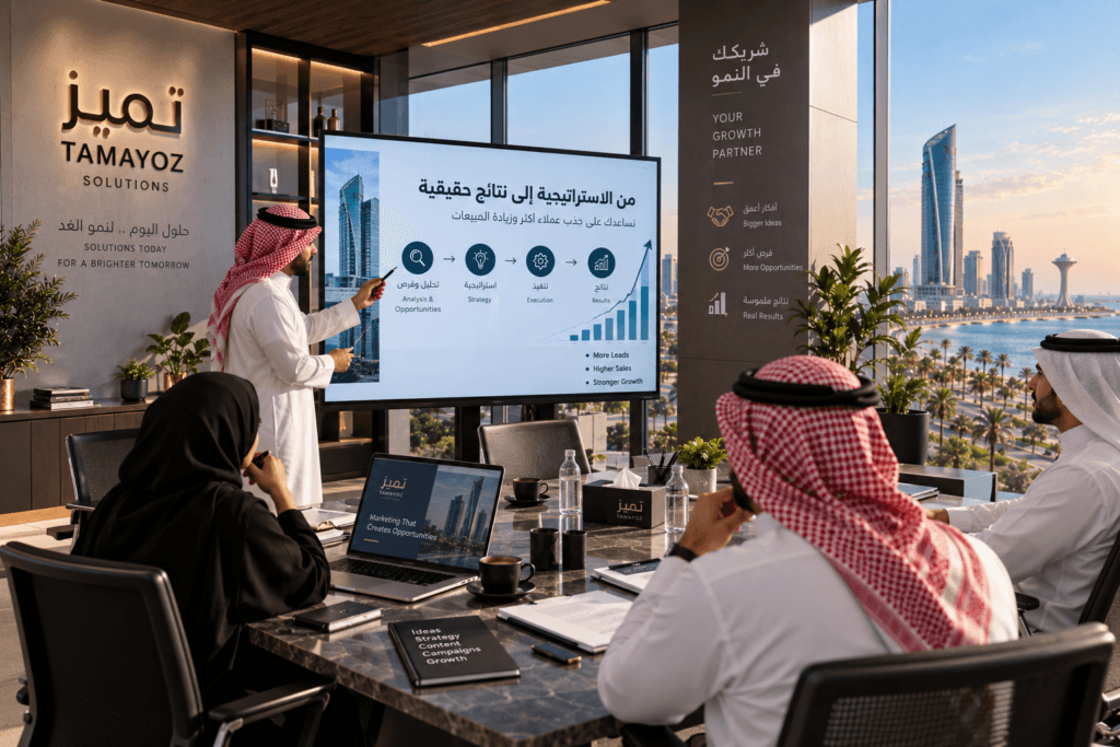 تحليل أداء الحملات وزيادة مبيعات الشركات في المنطقة الشرقية